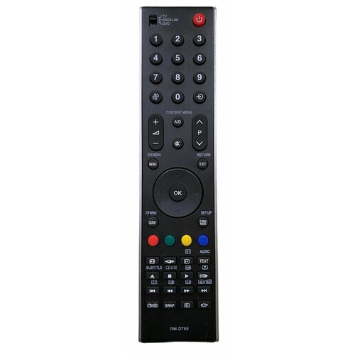 Универсальный пульт RM-D759 (D007 C001) для телевизоров TOSHIBA new ct 9922 replacement for toshiba led tv remote control for ct 9430 ct 9507 fernbedienung