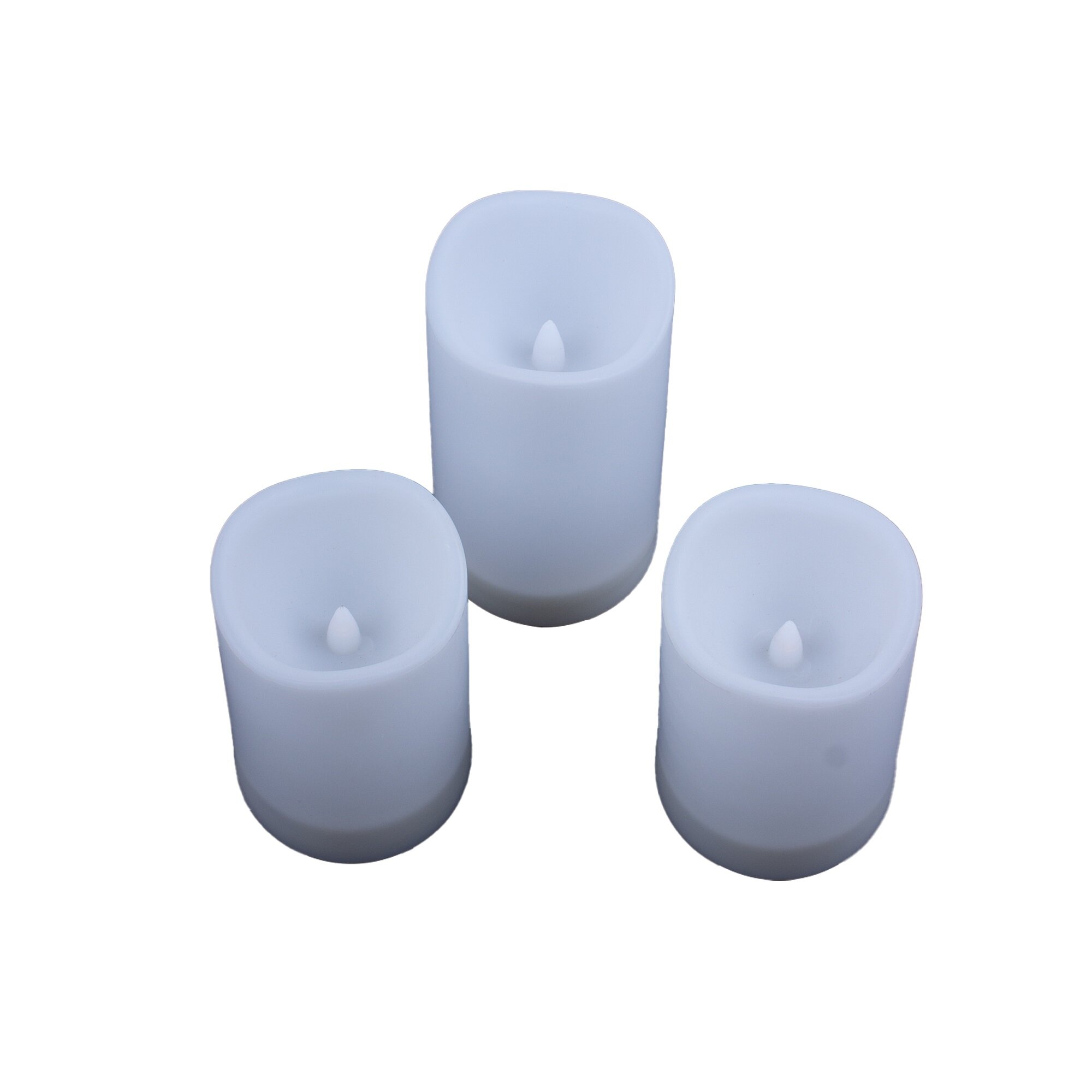 USL-S-816-PT150 CANDLE SET3 Садовый светильник на солнечной батарее Свеча. в наборе из 3 штук. 1 светодиод. Теплый белый свет. 1xАА Ni-Mh аккумулятор в-к. IP44. TM Uniel