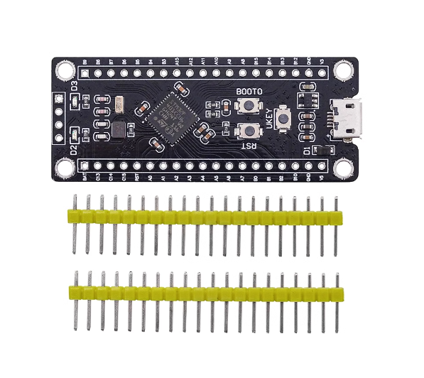 STM32F401CDU6 на плате