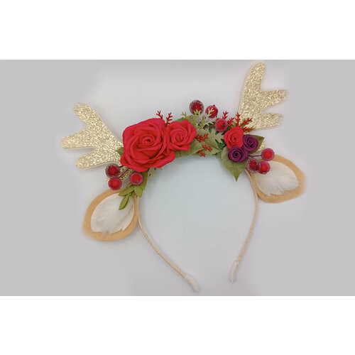 Ободок новогодний 