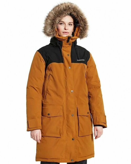 Куртка  Didriksons, размер 34, оранжевый
