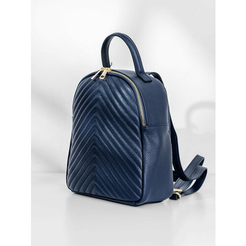 фото Рюкзак steffalini, фактура зернистая, синий