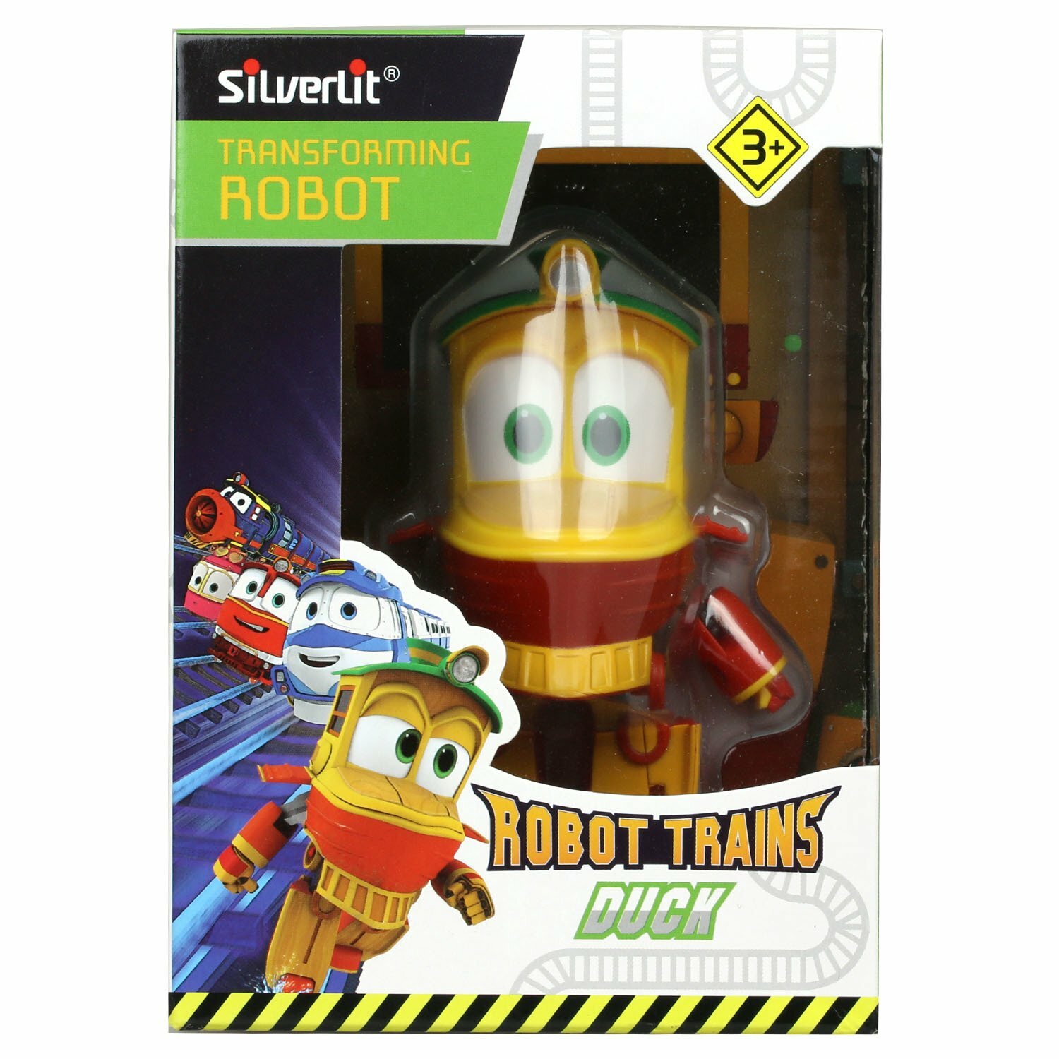 Трансформер Robot Trains, Утенок 10 см Robot Trains (Silvesit) - фото №13
