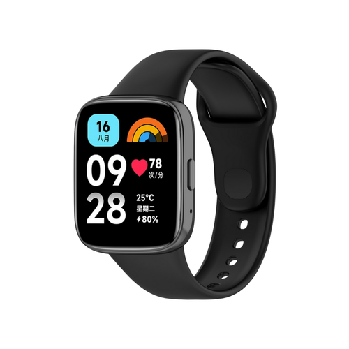 Ремешок для смарт часов Xiaomi Redmi Watch 3 Active браслет черный