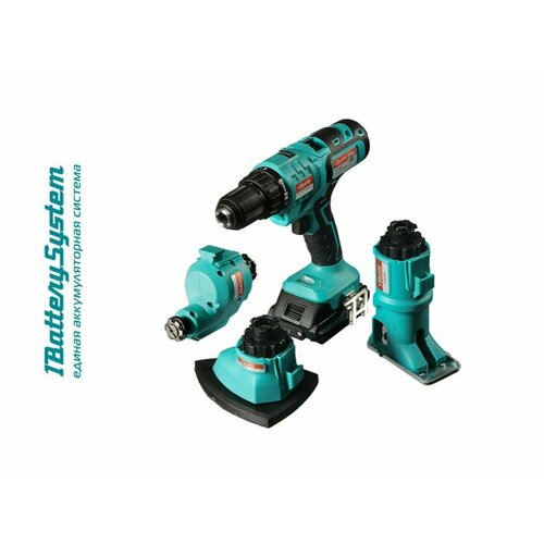 Набор электроинструментов Sturm CMT1801 аккумуляторный шуруповерт сабельная пила реноватор шлифмашина 15309₽