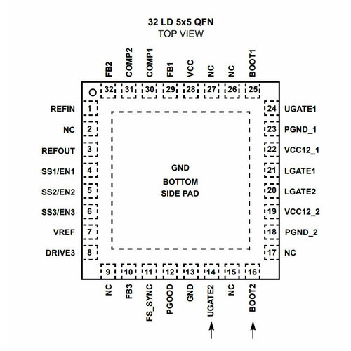 Микросхема ISL6534CR микросхема isl6534cr