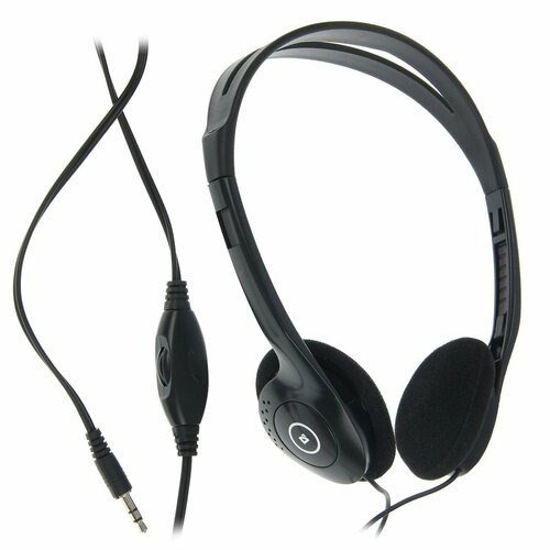 Наушники Aura 101 накладные 85 дБ 32 Ом 35 мм 18 м черный 821₽