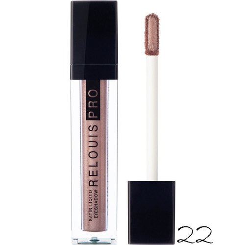 RELOUIS Тени для век жидкие сатиновые Pro Sparkle Liquid Eyeshadow тон 22 4,7 г тени для век relouis тени для век жидкие матовые relouis pro matte liquid eyeshadow