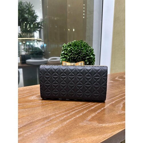 фото Сумка клатч firebird 53, фактура рельефная, черный