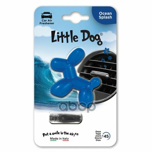 Ароматизатор На Дефлектор Little Dog Ocean Splash (Океанский Бриз) Little Dog Ed0707 Little Dog арт. ED0707