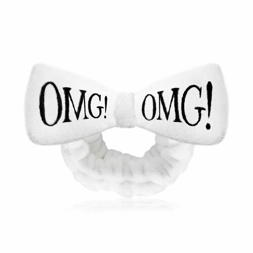 Бант-повязка для волос Double Dare Omg! Hair Band White new face wash makeup hair band hairpin cartoon cute little crown hair band embroidery queen headband woman girl hair accessories