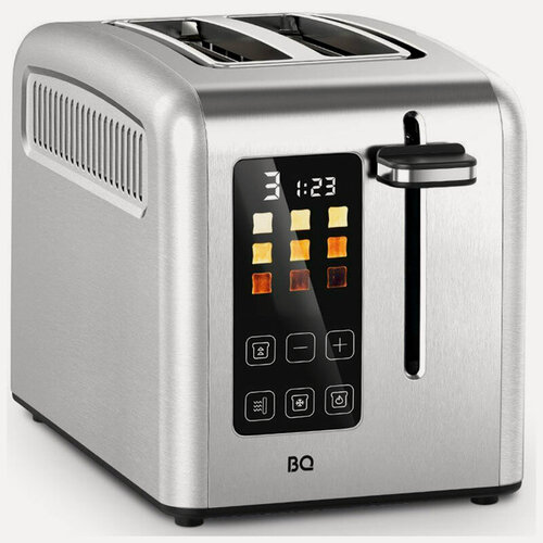 Изображение товара Тостер BQ T2002, cтальной/черный