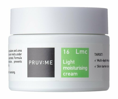 Увлажняющий крем для лица с легкой текстурой PRUV: ME Lmc 16 Light Moisturising Cream