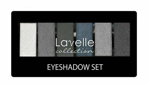 Палетка теней для век 2 серо-голубой Lavelle Collection Eeyshadow Set Palette