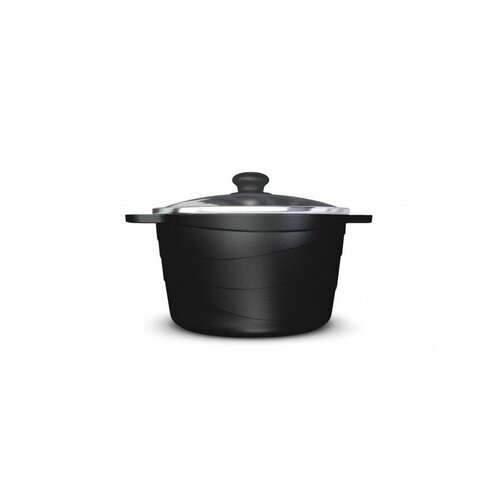 Кастрюля нева металл посуда 186660 60л Черный гранит 7187₽