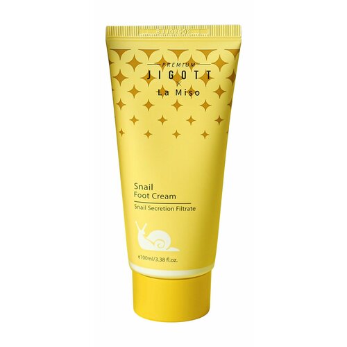 Крем для ног с муцином улитки Premium JigottLa Miso Snail Foot Cream 739₽