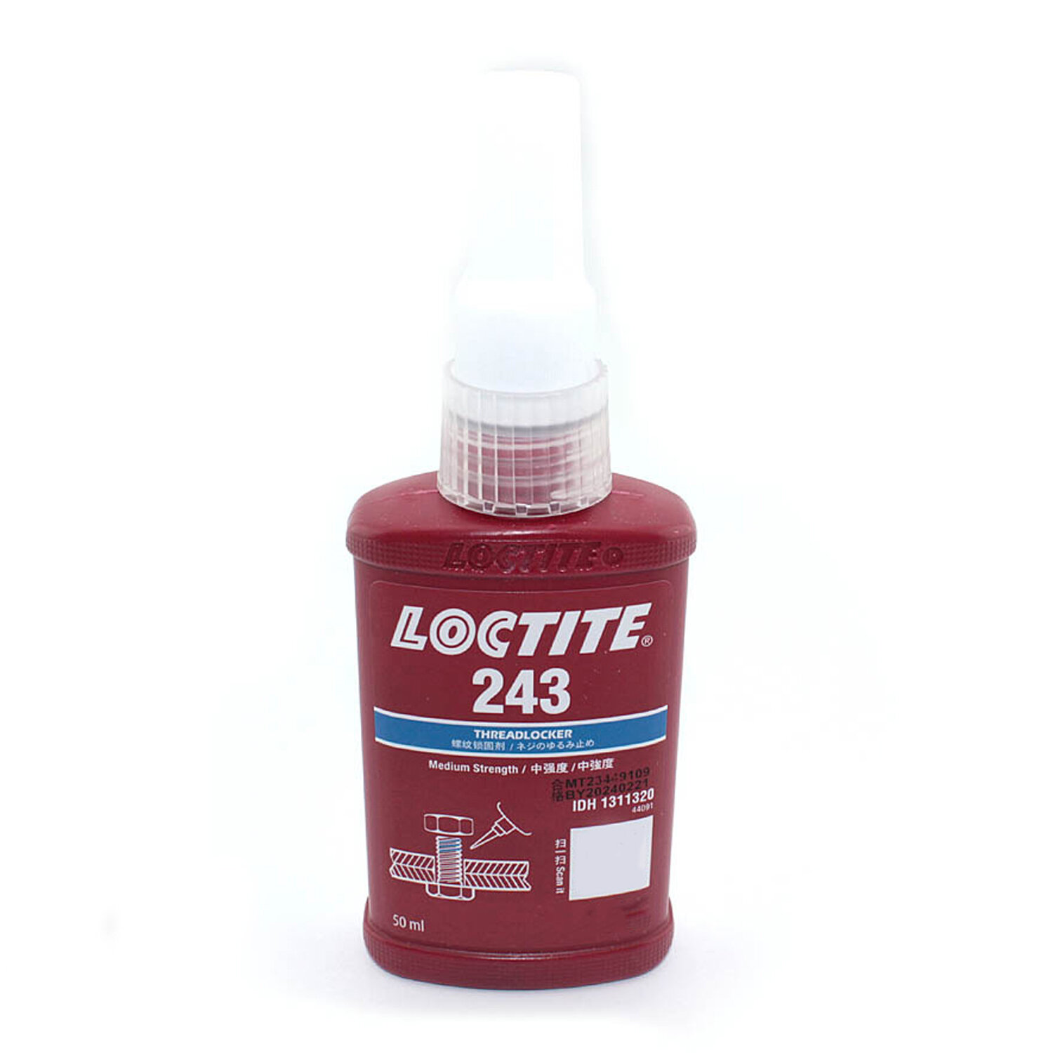 Loctite 243 - резьбовой фиксатор средней прочности 50 мл