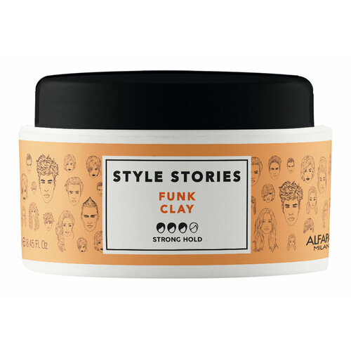 Глиняная паста сильной фиксации для эффекта матовых волос Alfaparf Milano Style Stories Funk Clay 5744₽