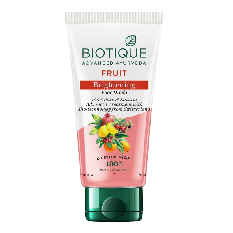 Biotique Fruit Face Wash Гель для умывания на основе фруктовых соков 50мл