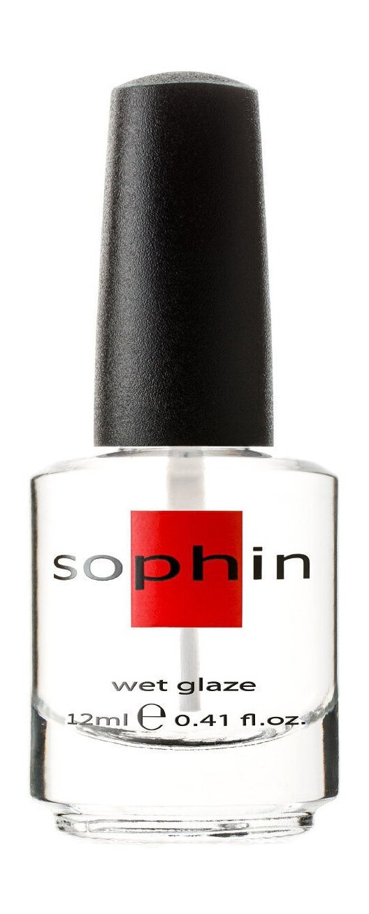 SOPHIN Верхнее покрытие - закрепитель лака для ногтей, суперблеск, 12 мл