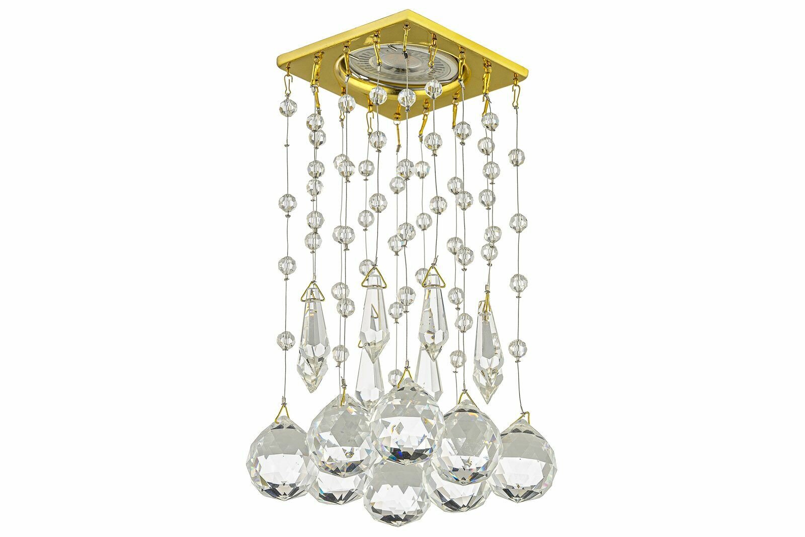 фото Встраиваемый светильник Dio D'Arte Tayo Gold Tayo GU10.5.14.8x8.720 G, GU10, кол-во ламп:1шт.