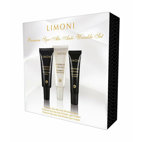 Набор для лица Limoni Premium Syn-Ake Anti-Wrinkle Care Set