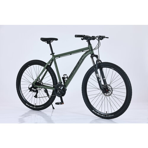 Велосипед 29 Richiesto алюминиевая рама 20 Горный ВзрослыйПодростковый зеленый 2450000₽