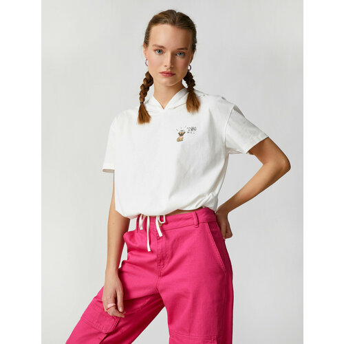 фото Футболка koton, размер m, бежевый