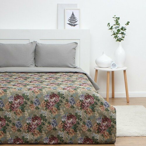 Monro Покрывало гобеленовое 145х200 диз. №Т-60, хл 30%, пэ 60%, вискоза 10%