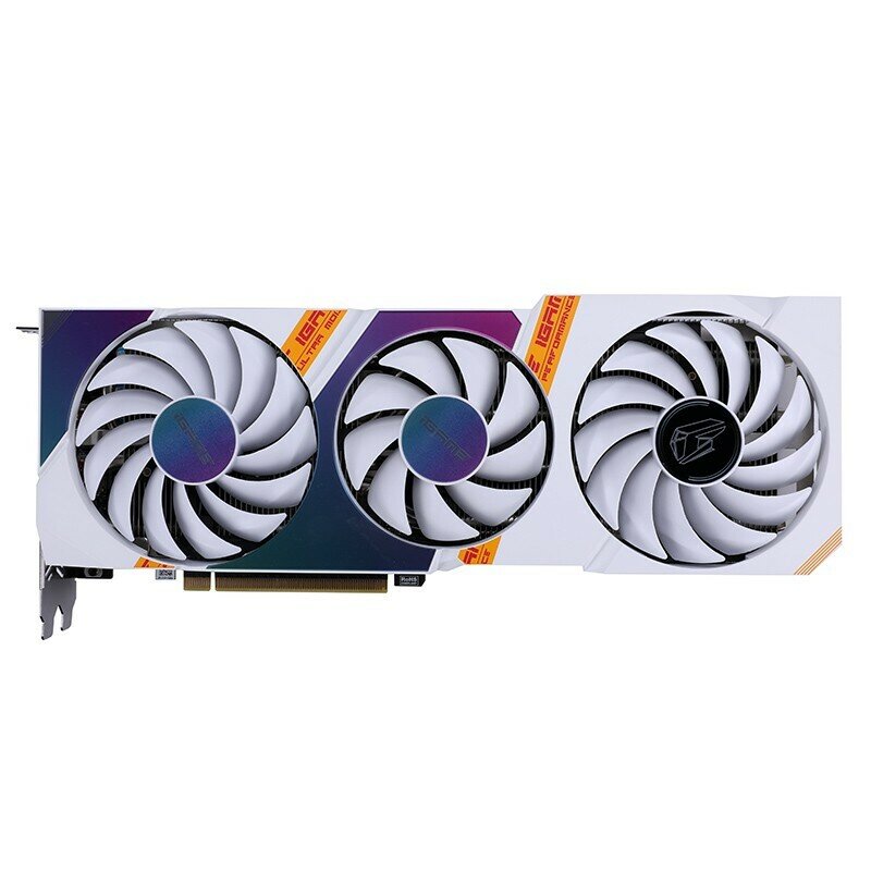 Видеокарта Colorful iGame GeForce RTX 3060 Ultra W OC 12 ГБ, NVIDIA DLSS, Трассировка лучей — фото 1