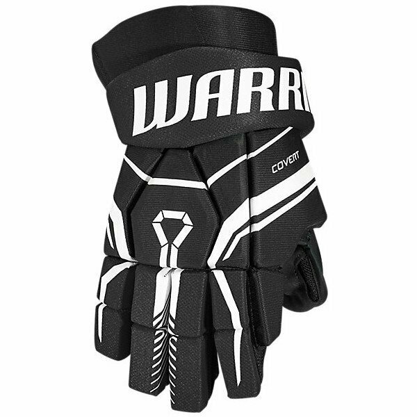 Перчатки хоккейные WARRIOR QRE40 SR (15 / черный)