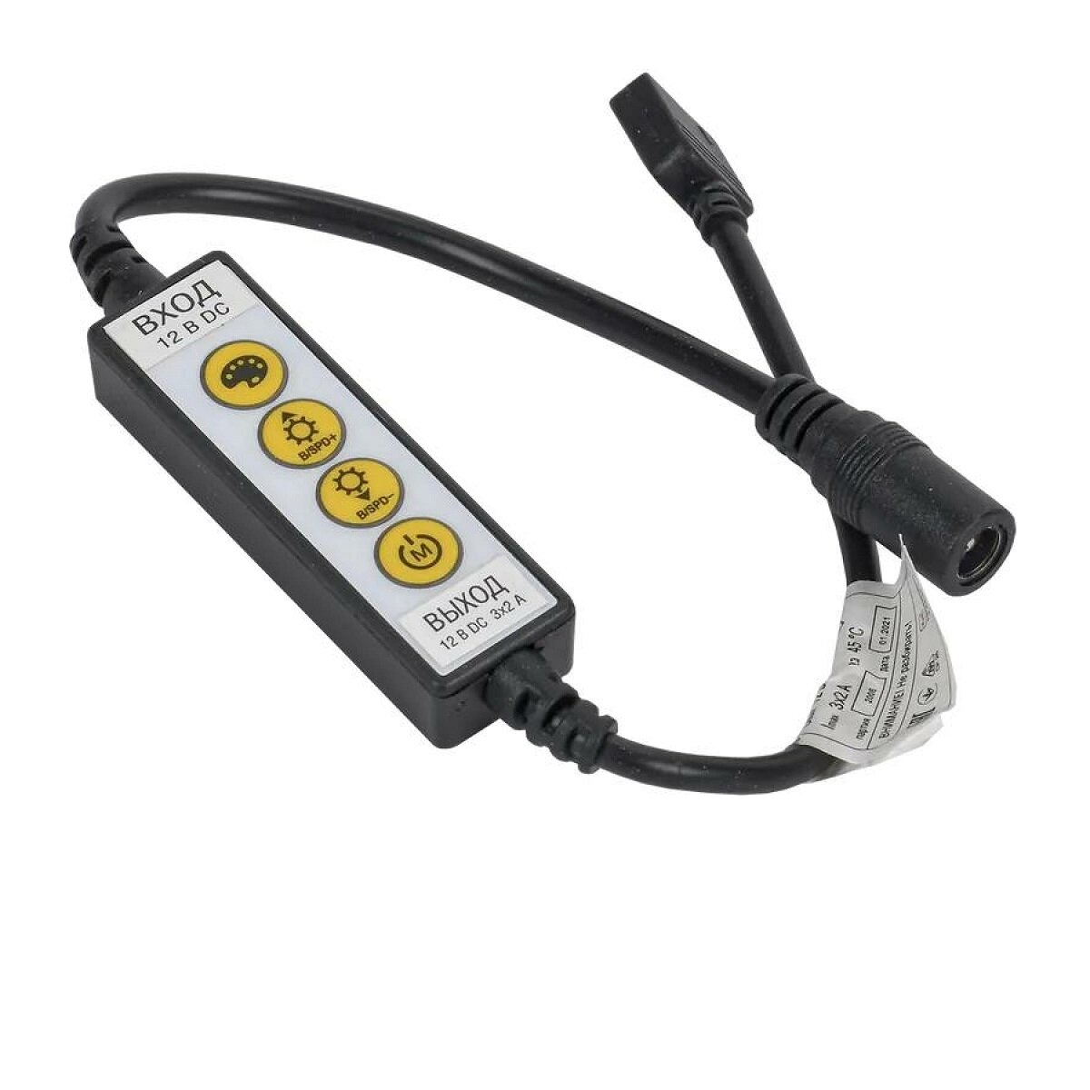 Контроллер без ПДУ К RGB 3 канала 12В 2А 72Вт, IEK LSC2-RGB-072-K-20-12-W (1 шт.)