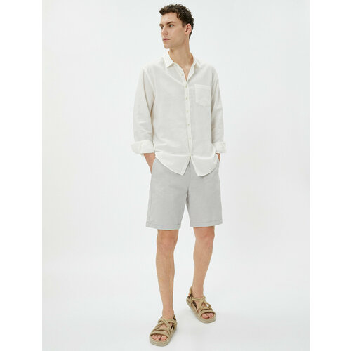 фото Шорты koton, размер 54, серый