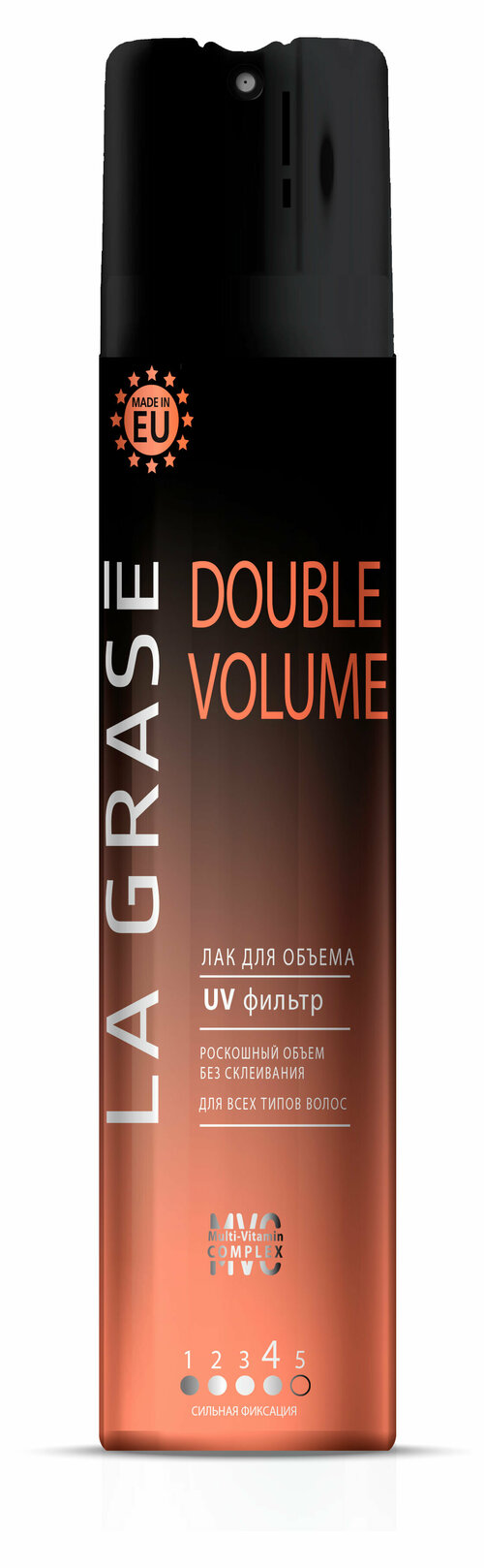 La Grase лак для волос Double Volume 250мл