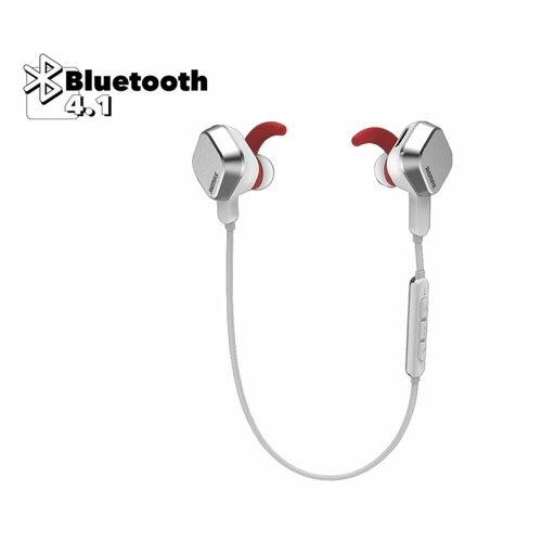 Bluetooth гарнитура вставная спортивная REMAX RB-S2 белая 56200₽