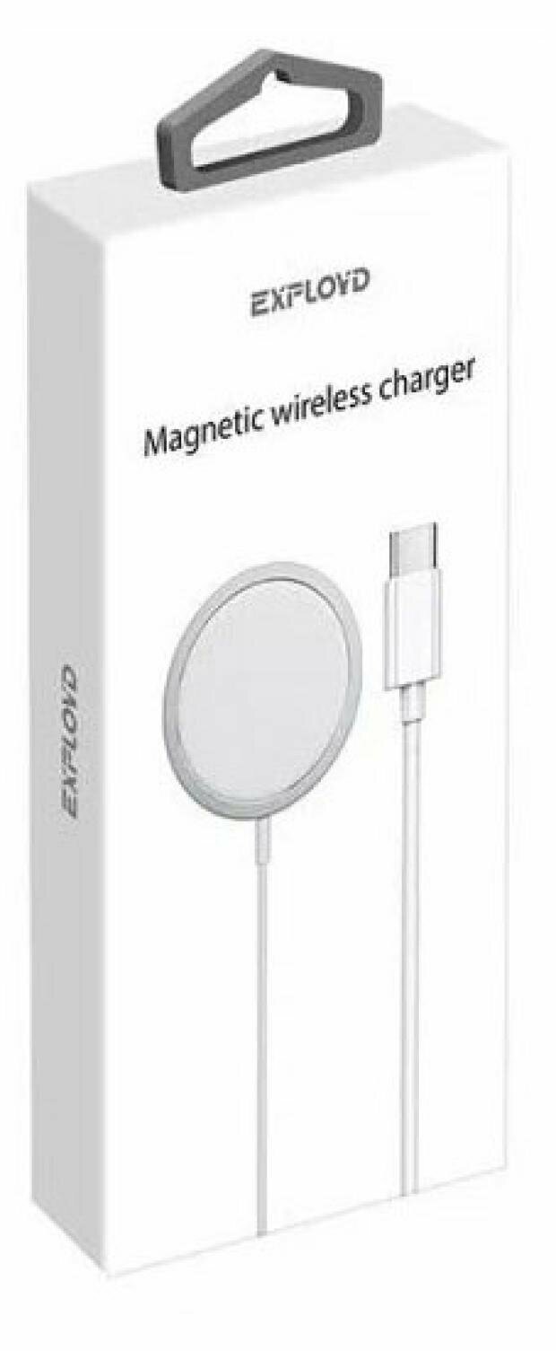 Зарядное устройство беспроводное Exployd Quinsy Type-C EX-Z-1167 - фото №2