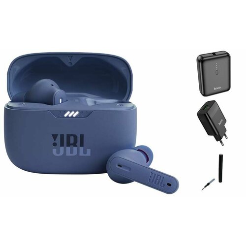 Наушники JBL Tune 230NC Blue JBLT230NCTWSBLU Выгодный набор подарок серт 200Р 1142400₽