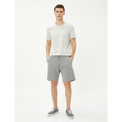 фото Шорты koton, размер 46, серый
