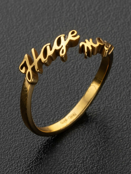 Кольцо обручальное Angelskaya925 Кольцо серебряное регулируемое узкое серебро, серебро, 925 проба, золочение, золотой