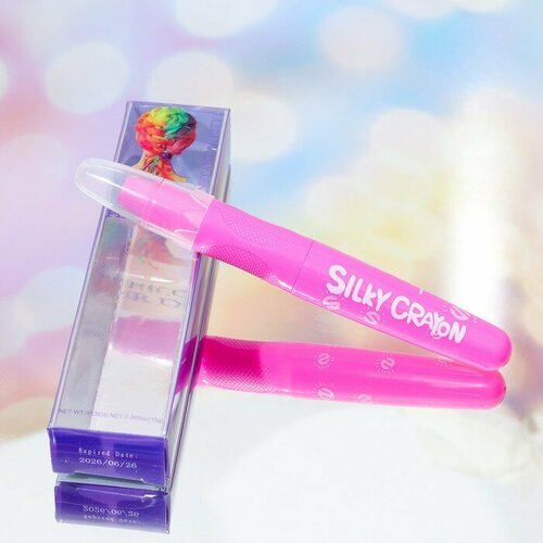 Карандаш-мелок для волос 1 шт розовый 302₽