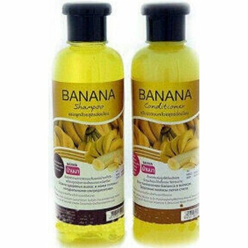 Набор BANNA Банан: Шампунь + Кондиционер для волос, 2*360 мл