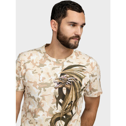 Футболка размер XXL, бежевый