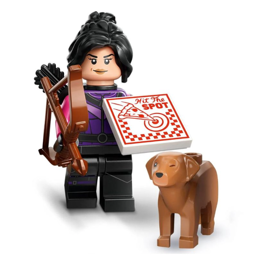 хочу лего lego marvel 71039 агата харкнесс минифигурки marvel серия 2 Конструктор LEGO Minifigures Marvel Series 2, 71039-7: Кейт Бишоп, 1 шт. в упак.
