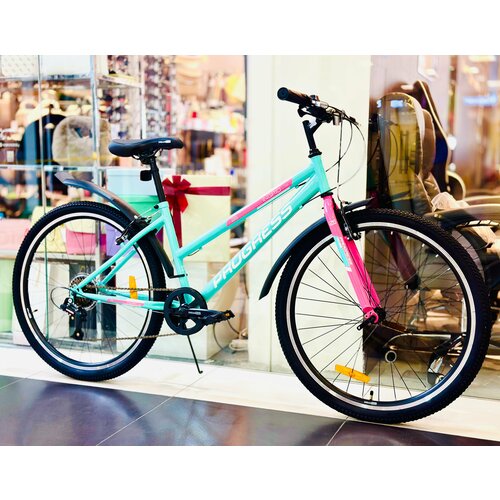 Горный велосипед 26 Progress Ingrid Low RUS фисташковый взрослый 15-дюймовая рама 2023 1899000₽