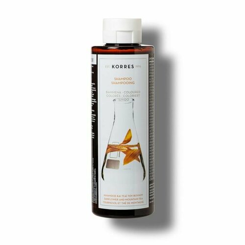 KORRES Шампунь с подсолнечником и горным чаем Sunflower + Mountain Tea Shampoo korres шампунь с подсолнечником и горным чаем sunflower mountain tea shampoo