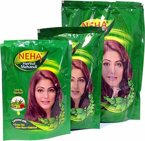 Хна натуральная для волос Хербал Механди Неха (Herbal Mehandi hair Neha) 500г