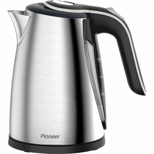 чайник pioneer home pioneer ke562m Чайник Pioneer KE562M, металл/черный, 1666150