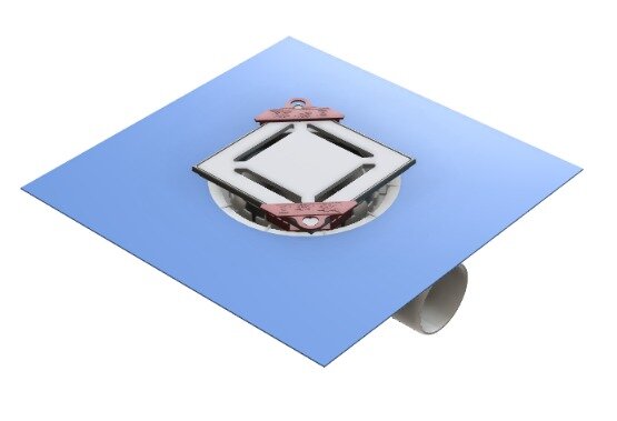 фото Gruen Душевой трап Gruen Nova 10х10 (FD1-H17L10E1)