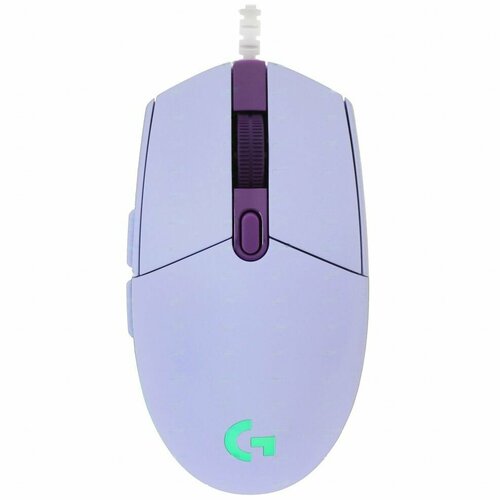 Мышь проводная Logitech G102 LIGHTSYNC 910-005857 фиолетовый logitech g102 gaming mouse programmable buttons 6000dpi rgb wired mouse computer peripheral
