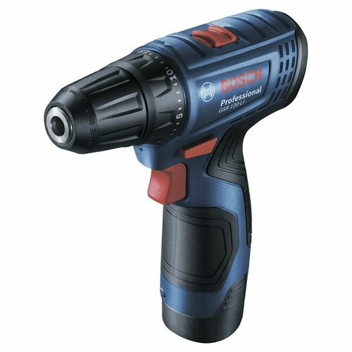 Шуруповерт аккумуляторный BOSCH Professional GSR 120-Li 2x20 Ач Li-Ion 12 В 1557400₽